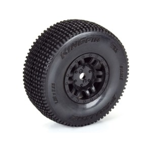 Pro-Line kolo 1:16, pneu King Pin, disk černý H12mm (4): Mojave Grom