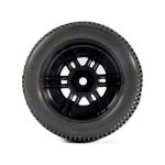 Pro-Line kolo 1:16, pneu King Pin, disk černý H12mm (4): Mojave Grom