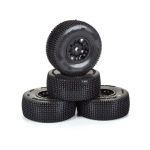 Pro-Line kolo 1:16, pneu King Pin, disk černý H12mm (4): Mojave Grom