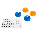 Pro-Line sada značení cesty, modrá, oranžová (12): Axial SCX30