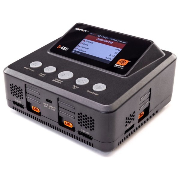 Spektrum nabíječ Smart S450 G2 4x50W AC/DC