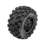 Pro-Line kolo 1:16, pneu Badlands, disk černý H12mm (2): Arrma Mini Kraton