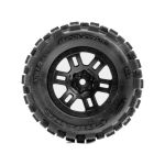 Pro-Line kolo 1:16, pneu Badlands, disk černý H12mm (2): Arrma Mini Kraton