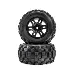 Pro-Line kolo 1:16, pneu Badlands, disk černý H12mm (2): Arrma Mini Kraton