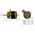 AXI 2808/24 V3 LONG střídavý motor