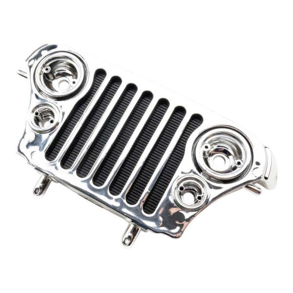 Axial chladič chromový: SCX10 III Jeep CJ7