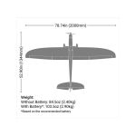 E-flite Conscendo 2.0m BNF Basic AS3X+  SAFE Select