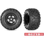 Traxxas kolo, disk Funco Replica černý, pneu Sledgehammer (2) (Belted)