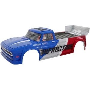 Arrma karosérie modrá: Infraction 4X4 All-Road 3S BLX