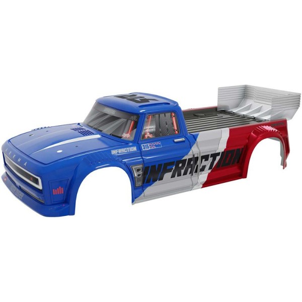 Arrma karosérie modrá: Infraction 4X4 All-Road 3S BLX