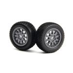 Kola kompletní Sidepin SC (šedá/přední/zadní)