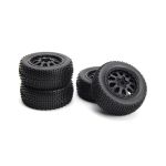 Kola kompletní Sidepin SC (černá/přední/zadní)