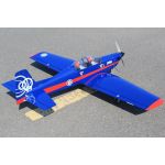 Pilatus PC9 Modrá/Červená 1,54m