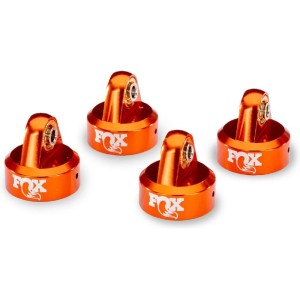 Traxxas hlava tlumiče GTR oranžová Fox (4)