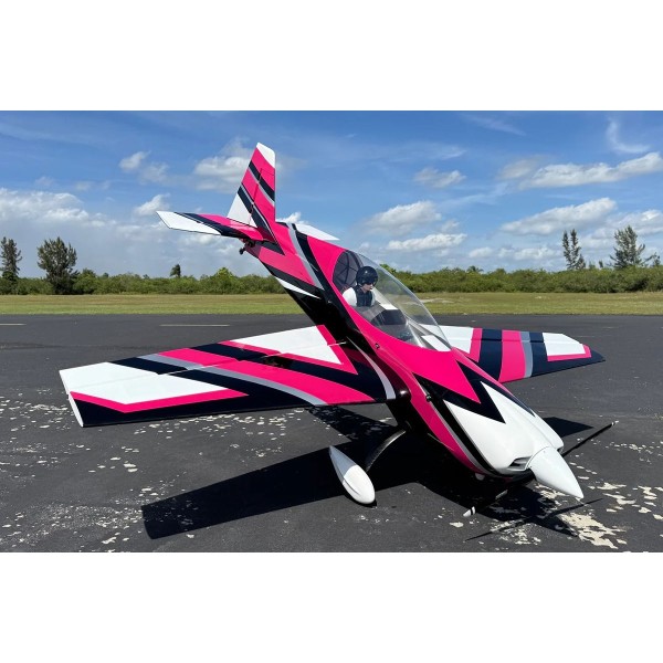 104” Extra NG V3 - Růžová/Bílá 2,64m