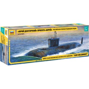 Zvezda jaderná ponorka ”Yury Dolgorukiy” (1:350)