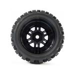 Pro-Line kolo 1:16, pneu Badlands MX, disk černý H12mm (4): Mojave Grom