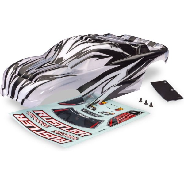 Traxxas karosérie Rusler 2WD ProGraphix (bezsponková)