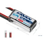 KAVAN - Li-Po 400 mAh/7,4 V 60/120C, 2,96 Wh