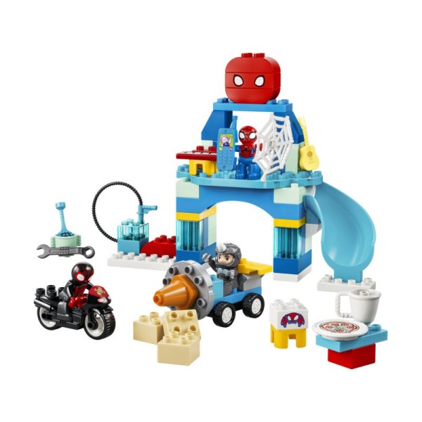 LEGO DUPLO - Spideyho tým a pavoučí základna