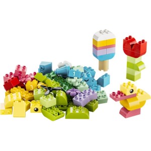 LEGO DUPLO - Barevný kreativní box s kostkami