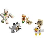 LEGO Minecraft - Kuřecí žokej a útok v poušti