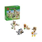 LEGO Minecraft - Kuřecí žokej a útok v poušti