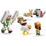 LEGO Minecraft - Kuřecí žokej a útok v poušti