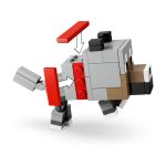LEGO Minecraft - Kuřecí žokej a útok v poušti