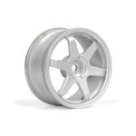 TE37 disky 26mm stříbrné (0mm offset) 2ks