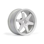 TE37 disky 26mm stříbrné (3mm offset) 2ks