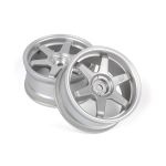 TE37 disky 26mm stříbrné (3mm offset) 2ks