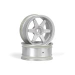 TE37 disky 26mm stříbrné (6mm offset) 2ks