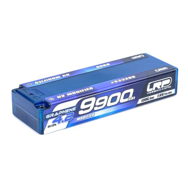 HV Ultra LCG Modified GRAPHENE-4.2 9900mAh Hardcase aku - 7.6V LiPo - 130C/65C