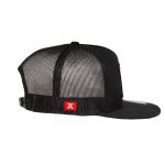 ULTIMATE ORIGINAL SNAPBACK CLASSIC TRUCKER CAP BLACK
