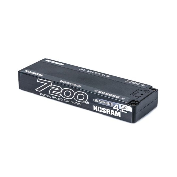 HV Ultra LCG Modified GRAPHENE-4.2 7200mAh Hardcase aku - 7.6V LiPo - 130C/65C