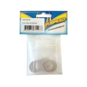 H-Speed distanční podložky 22x17mm (sada 3x10ks) (pro X-Maxx, X-Monster, XRT)