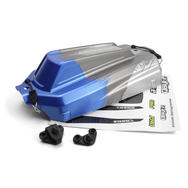 QByte XB 1/12 buggy lakovaná karoserie – modrá
