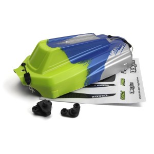 QByte XB 1/12 buggy lakovaná karoserie – fluorescenční zelená