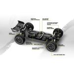 Buggy QByte XB Pro 1/12 – fluorescenční zelená