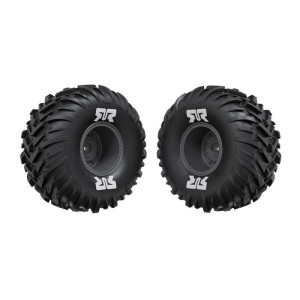 Arrma kolo s pneu dBoots Cut Chevron MT, disk Gun metal (2)