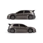 Myte R 1/43 závodní auto – šedé