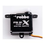 Robbe servo FS 31X HV 2.5kg.cm 0.039s/60° MG 15T