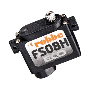 Robbe servo Eco FS 08H HV 2.7kg.cm 0.075s/60° MG 15T-Mini