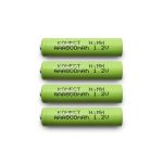 NiMH akumulátory AAA 800mAh (4 ks) s úložným pouzdrem