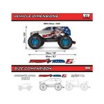 Arrma Gorgon 223S BLX DSC 2WD 1:10 RTR Freedom Flyer