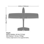 Hobbyzone AeroScout S 2 1.1m SAFE RTF Basic, RealFlight