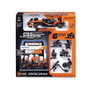 Bburago McLaren Team MCL39 (2025) 1:43 #4 Norris (Pit Pass Set)