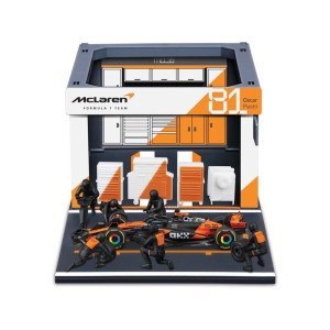 Bburago McLaren Team MCL39 (2025) 1:43 #81 Piastri (Pit Pass Set)