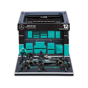 Bburago Mercedes-AMG Petronas W16 (2025) 1:43 #12 Antonelli (Pit Pass Set)